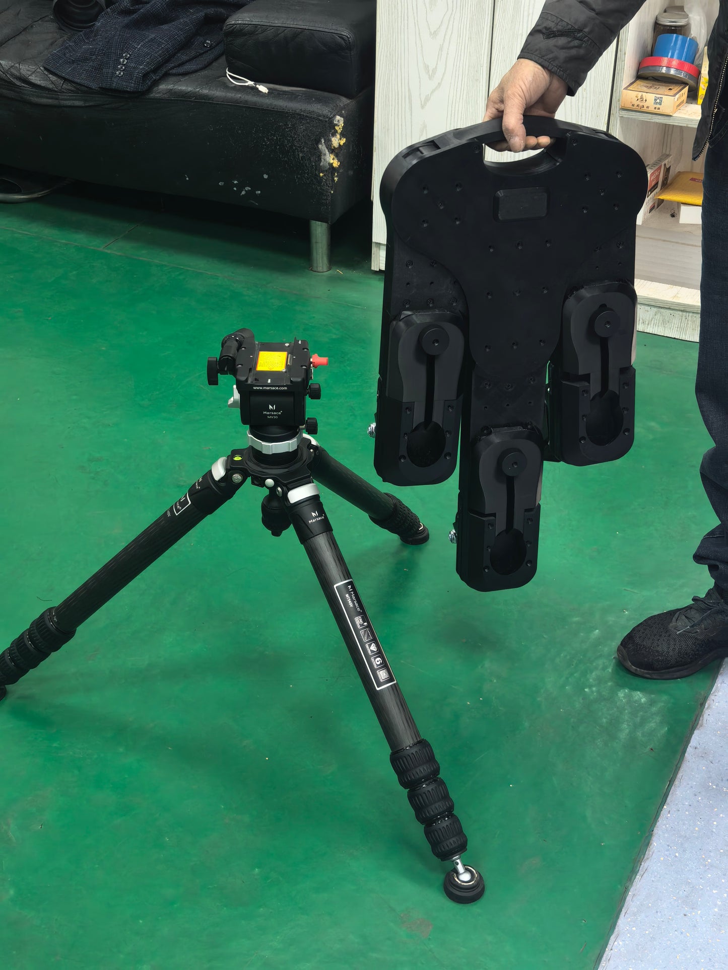 A dedicated shooting stability system developed for Smartflex 8×10